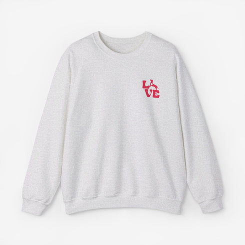 Dachshund Sweatshirt for Women - Dachshund Love Sweatshirt